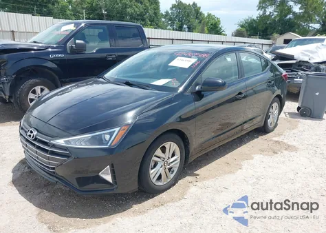 2019 Hyundai Elantra Sel из США, поврежденный, VIN 5NPD84LF1KH468293
